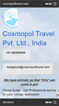 Mobile Screenshot of cosmopoltravel.com